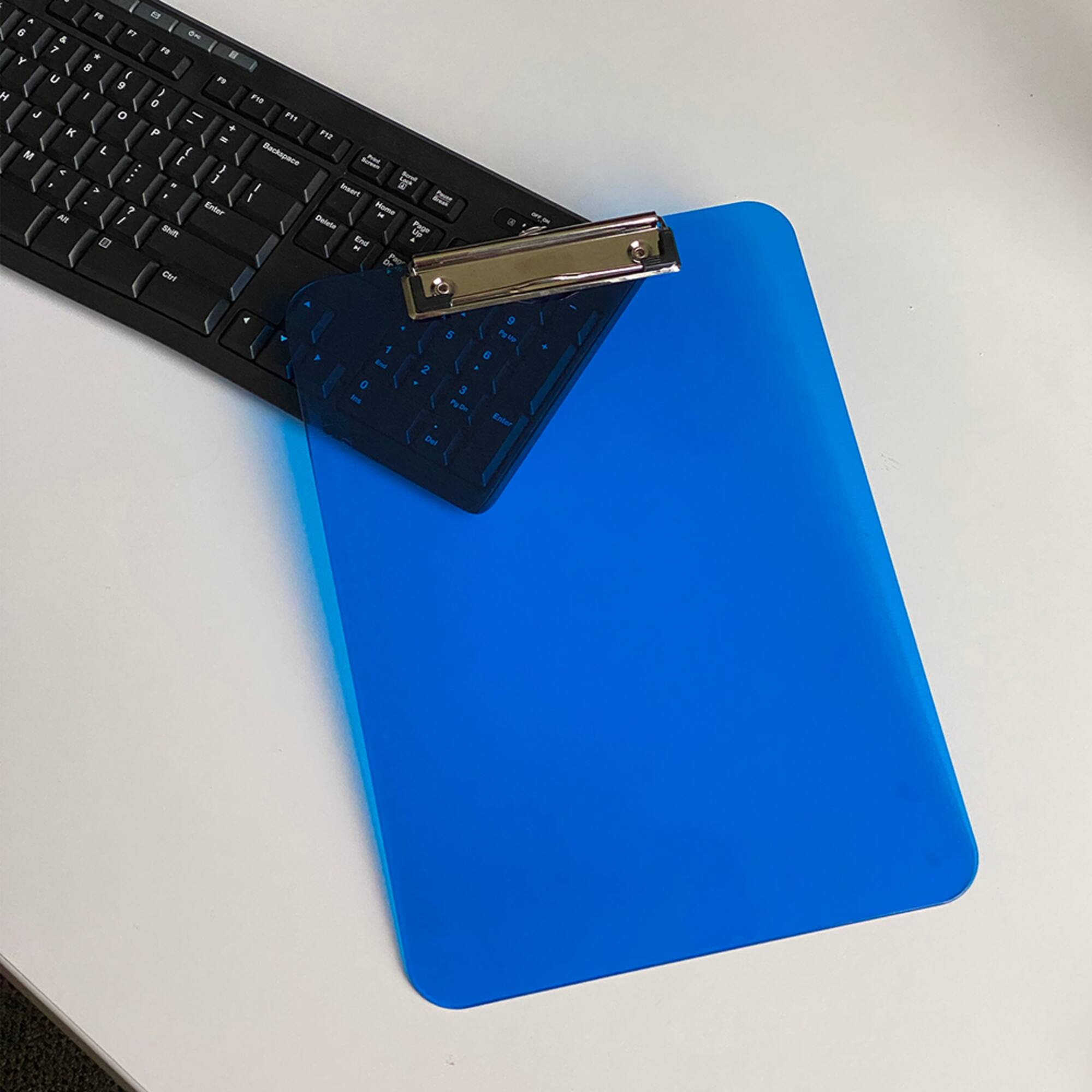 JAM Paper Letter Size Plastic Clipboard